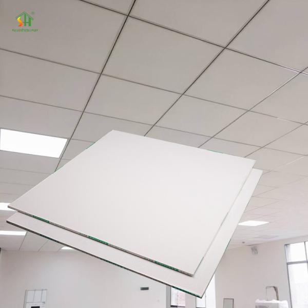 595 X 595mm PVC Laminated Ceiling Tiles For Interior Ceiling Decoration
