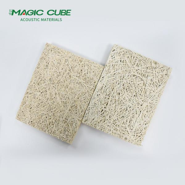 15mm/ 20mm/ 25mm/ 35mm Nails Installation Wood Wool Cement Board for Gym Acoustic Panels