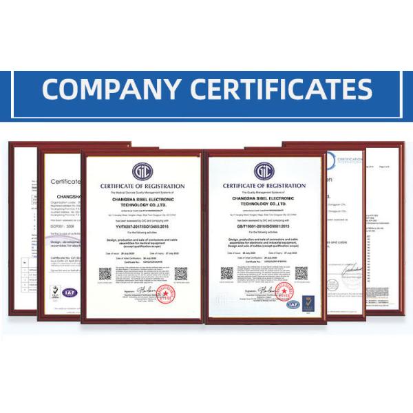 Auto Amp Connector Medical Cable Assemblies UL1015 16AWG medical equipment cable