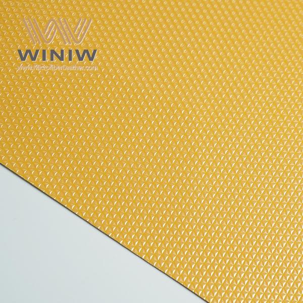 Comfortable Synthetic Microfiber Vegan Leather Materials Football Leather