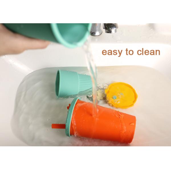 Чашка детей силикона горячего доказательства портативная для сока 300ml 350ml молока чая