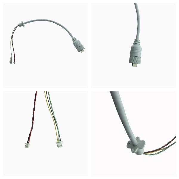 Customized IP CCTV Camera Cable Assembly Security Line USB3.1 C/M Waterproof 047