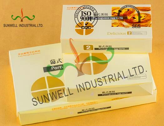 Eco Friendy 300G White Cardboard Food Packaging Boxes , Square Cardboard Gift Packaging Boxes