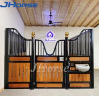 puestos de caballos europeos de 3 m 3,6 m con panel frontal estable de yugo E-06