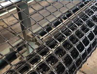 65x65mm PP expulsou a malha biaxiaa 30/30kn da parede de retenção de Geogrid da fibra de vidro