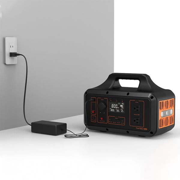 Bloco recarregável 100V-240V 1200W da bateria de lítio da central elétrica LiFePO4 para a casa/emergência