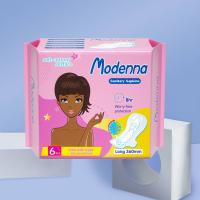 Femmes Femmes Période menstruelle Super absorption personnalisée Des serviettes hygiéniques organiques jetables en coton
