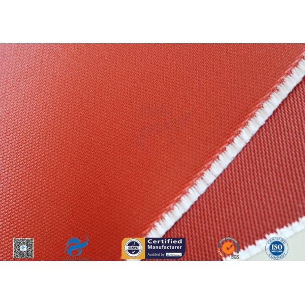 ярким красным покрытая силиконом ткань стеклоткани 30оз для автоматической изоляции жары
