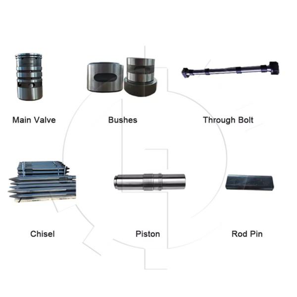 TOKU Hydraulic Cylinder Bushing Ring Bush TNB7E TNB14E Lower Bush Inner Bush Hammer Parts