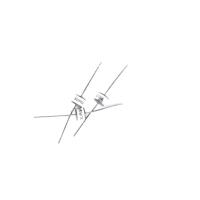 Tubo de descarga de gás coaxial de tensão reconhecida UL Resiste a corrente de descarga de impulso até 2KA