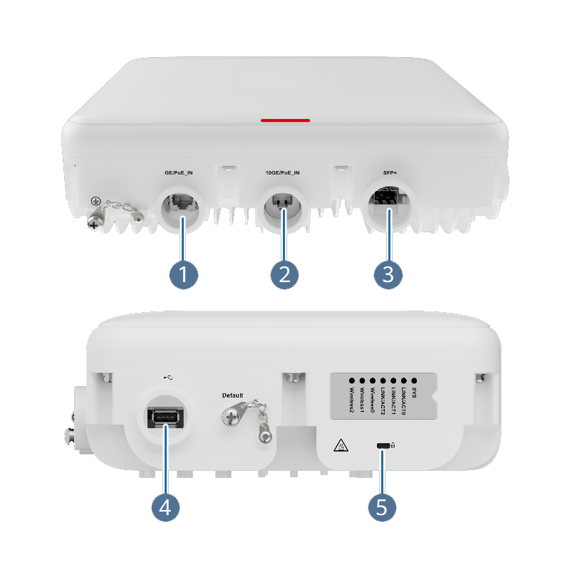 AirEngine 6776I-X7TH 50087286 13.66 Gbps Wireless Wi-Fi 7 Outdoor Access Point