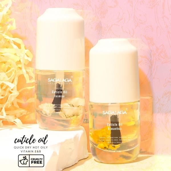 Cuticle Oil for Nails Repairs & Hydrates Nail Oil Cuticle Softener for Women Nail Care with Natural Flowers