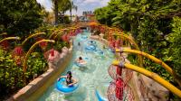 Customized Waterfall Vison Waterparks Playground Equipment Spray Lazy river Equipment For Amusement Park Games