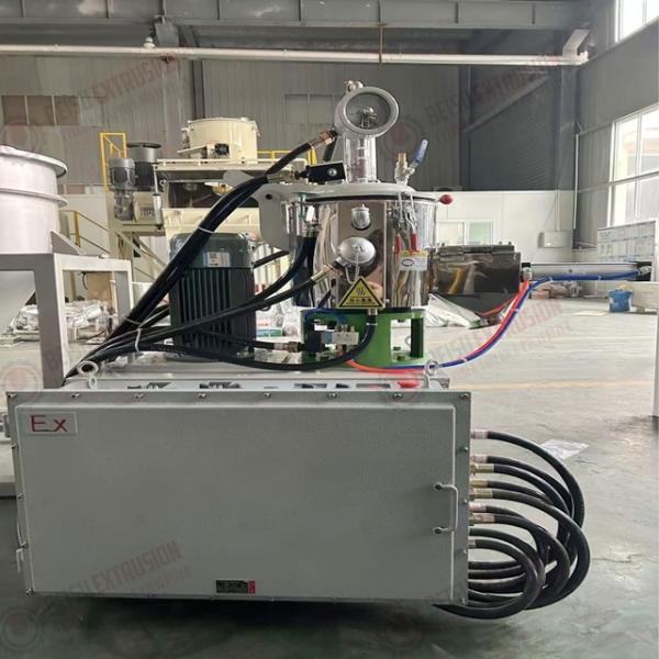 SHR-5A/10A/25A mélangeur à haute vitesse à dispersion polymère, chimique et céramique résistant aux explosions