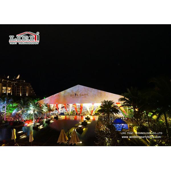 Шикарный шатер шатёр пяди ясности PVC белизны водоустойчивый для Wedding