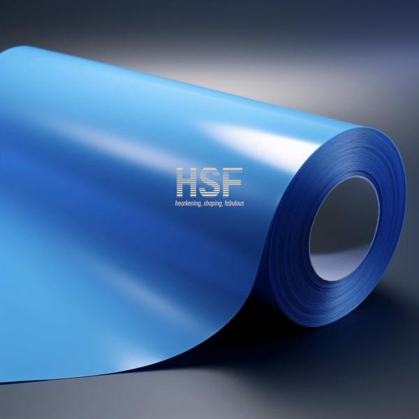 50μm Blue Monoaxially Oriented Polyethylene Film for Packaging, Agriculture, and Medical Applications