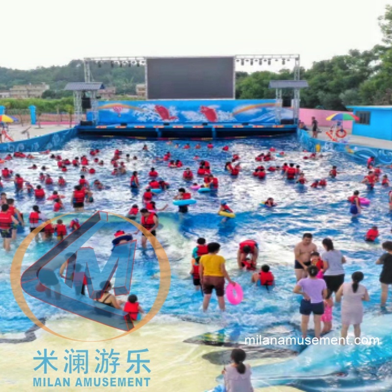 Wave Pool Equipment Designed for Commercial Water Park-Featuring Wave Generation Technology with Turnkey Project Support