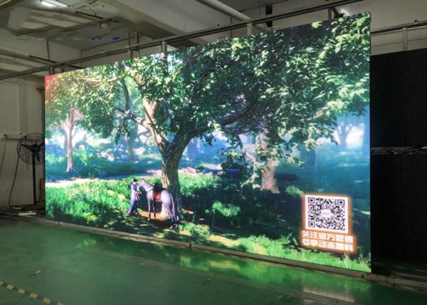 Super Slim Indoor Led Screen Hire / P5 Indoor  LED Screen 320mmx 160mm Module Dimension