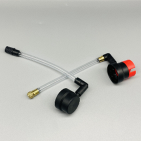 1 Inch Precision Tyre Inflator Valve for Aerosol-Based Repair Kits