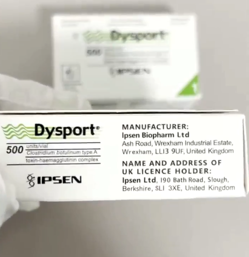Allergan  100 Units Type A Dysport 500IU