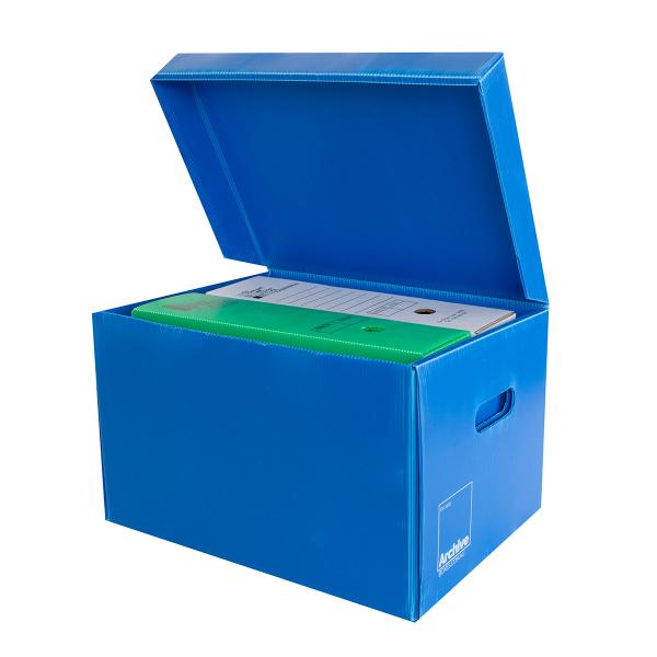 Fluted Polypropylene PP Plastic Corflute Archive Box