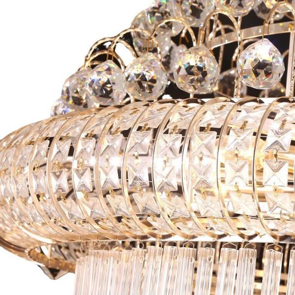 JYLIGHTING Traditional Classic Luxury Large Golden Mosque Crystal Chandelier For Palace Banquet Chandelier Modern Luxury Large Hotel Crystal Pendant Light