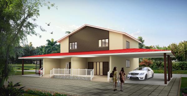 Modern Prefab Steel Structure Commercial Building Aesthetic Appeal