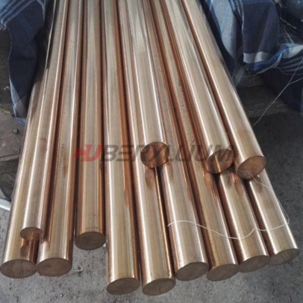 Tubo de cobre envelhecido recozido Ros do berílio do BECU tf00 C17000 para conectores eletrônicos