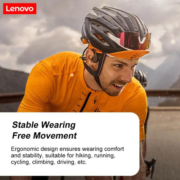 ROHS Lenovo X4 Bone Conduction Earbuds Earphones With Microphone