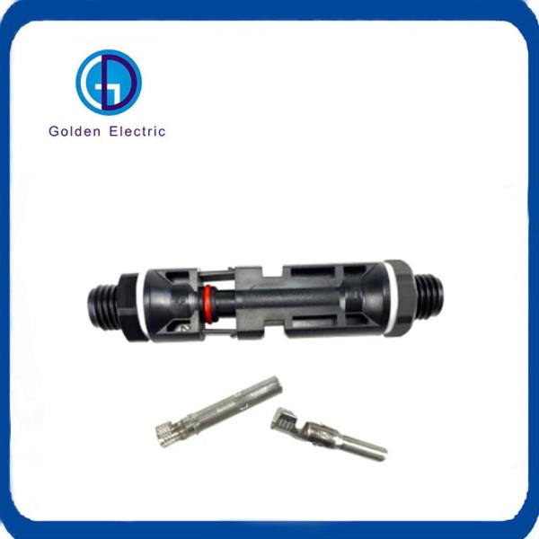 1000VDC PV004-P Solar Panel Cable Connectors Male Female Contact Resistance 5m