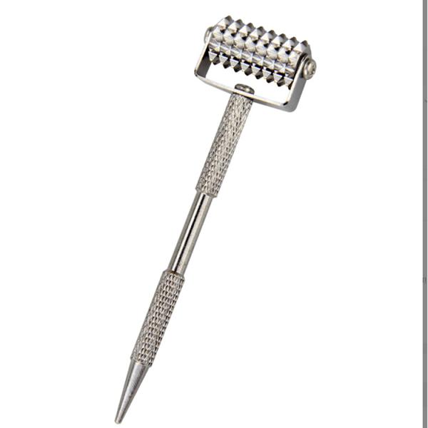 Facial Reflexology Tool with Ear Acupoints Probe Stainless Steel Acupuncture Pen