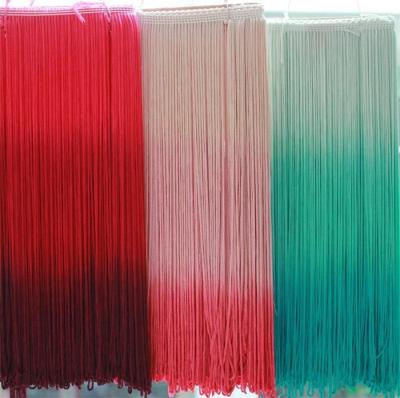 Tri colored dyed attractive design high quality rayon tassel fringe for decoration
