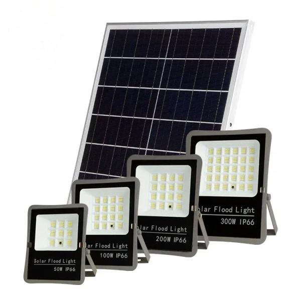 Holofote solar LED à prova d'água economizador de energia 50w 100w 200w 300w