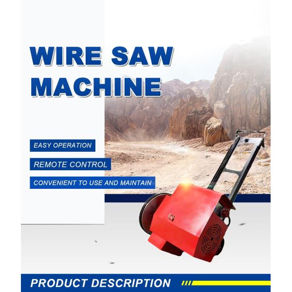 Portable Diamond Wire Saw Machine
