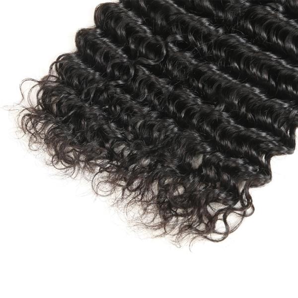Unprocessed Peruvian Human Hair Weave Shiny Soft And Tangle - Free