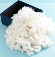 Fibre de polyester recyclé 3D Crimp GRS 51MM Semi Mat Bloquant UV