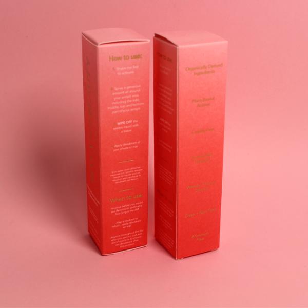 Custom Luxury Cosmetic Box for Essential Oil Perfume Skincare Packaging