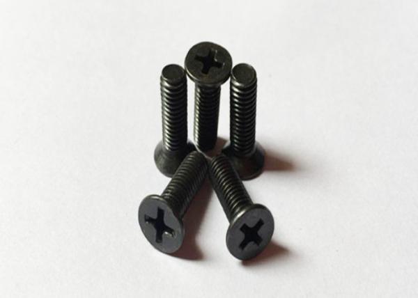 Negro M6 M8 M12 Acero carbónico Flat & CSK cabeza de máquina tornillo Clase 4.8 grado 4.8 cabeza redonda