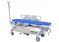 Chariot patient luxueux à transfert de pp, chariot mécanique de civière