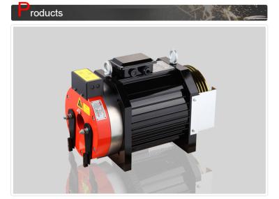 High Efficiency Gearless Traction Machine With Load 320 - 630 KG