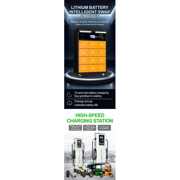 Motorcycle Tuk Tuk Electric Car Battery Exchange Station Waterproof 10000mAh