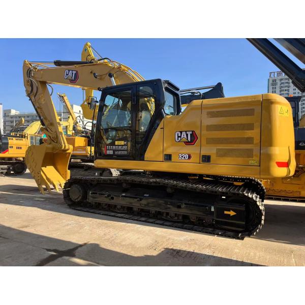 Шестьцилиндровый оригинальный экскаватор Cat 320 с двигателем Cat C7.1