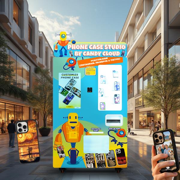 スチールプリントオンデマンド 電話ケース機 アンドロイドオペレーティングシステム L113*W87*H220cm