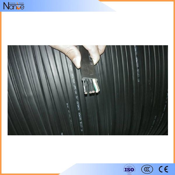 Heavy Duty Insulated 450V / 750V Submersible Pump Rubber Flat Cable
