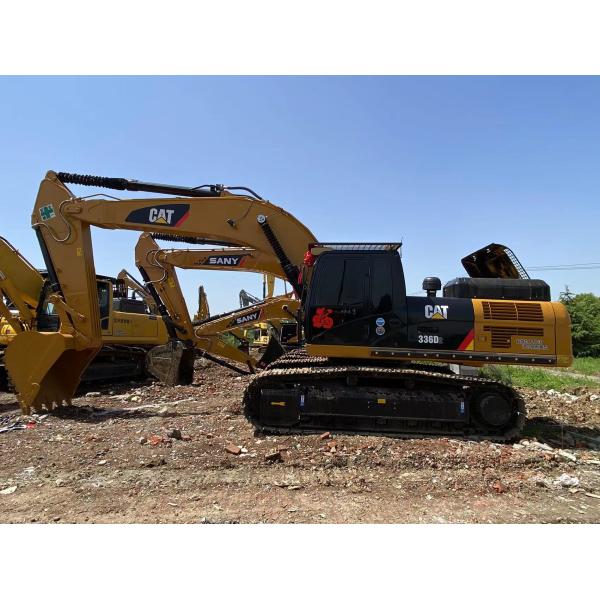 Использованные экскаваторы CAT с электронной системой впрыска топлива для сокращения расхода топлива