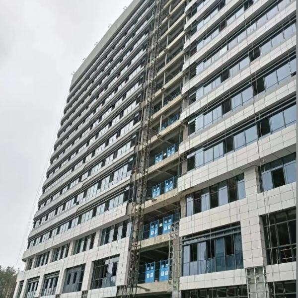 Complex Steel Structure Office Building Galvanized Anti Corrosion Customized