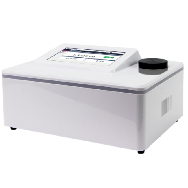 Fully Automatic Refractometer Range 1.3000-1.7000nD 5℃ - 65℃ Wavelength 589nm ChP 0622