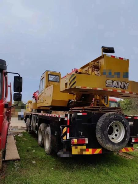 Heavy Duty Used Truck Crane Used Shacman 50 Ton Crane STC500E5 16m Jib Length