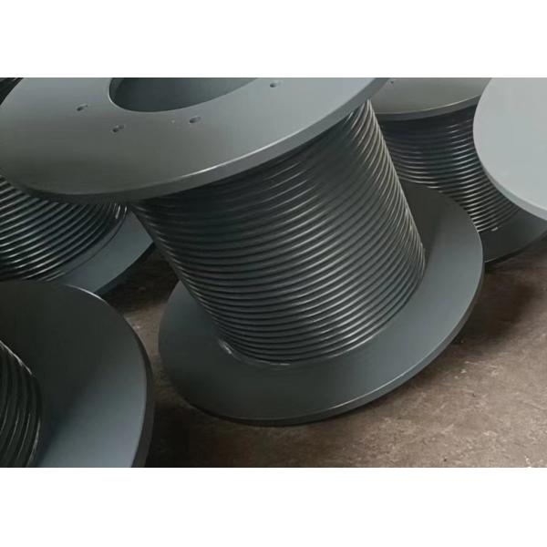 Желобчатый барабан замотки слоя стального кабеля Multi для ворота отбуксировки электричества