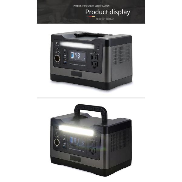 Мобильный генератор 110 В портативное наружное аварийное питание 500 Вт